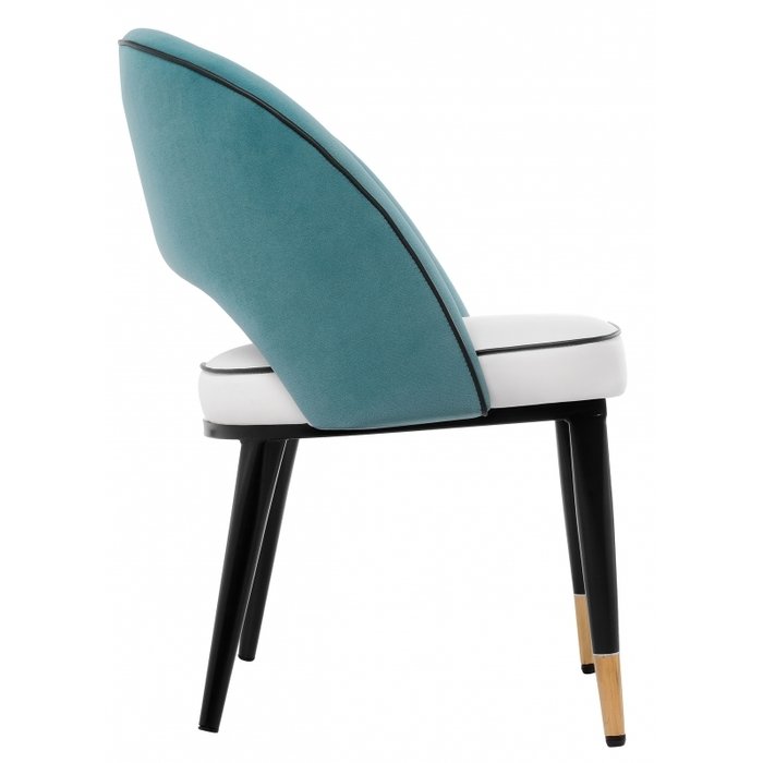 Стул Bard бело-зеленого цвета - купить Обеденные стулья по цене 9460.0