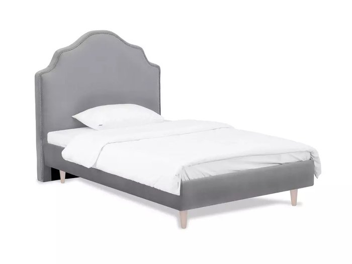 Кровать Princess II L 120х200 серого цвета