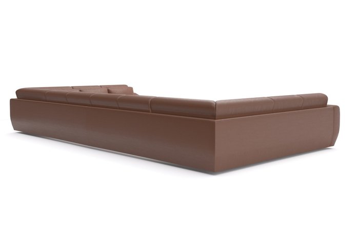 Модульный диван-кровать коричневого цвета - лучшие Угловые диваны в INMYROOM