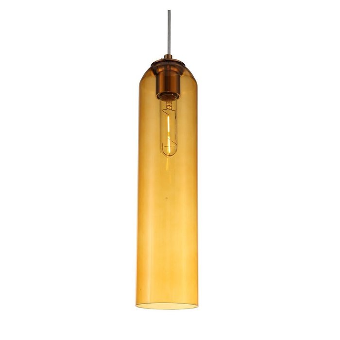 Подвесной светильник Callana желтого цвета - купить Подвесные светильники по цене 5903.0