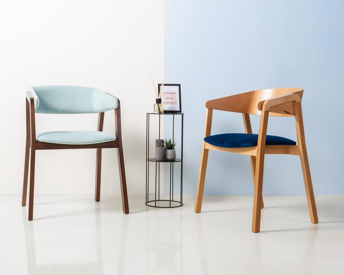 Стул Dalia бежево-коричневого цвета  - купить Обеденные стулья по цене 16900.0