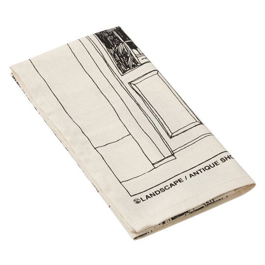 Полотенце кухонное 'Sketch' (разные дизайны) / Antiques - купить Текстиль для кухни по цене 590