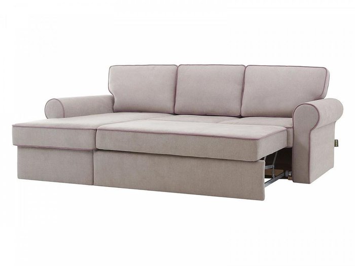 Угловой диван-кровать Murom серого цвета - лучшие Угловые диваны в INMYROOM