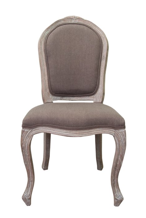 Обеденный стул Grand grey с каркасом из массива