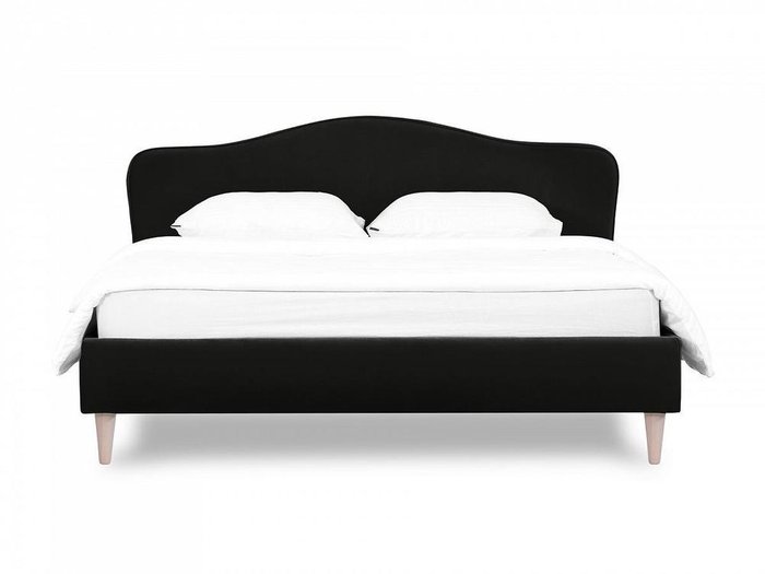 Кровать Queen II Elizabeth L 160х200 черного цвета - лучшие Кровати для спальни в INMYROOM