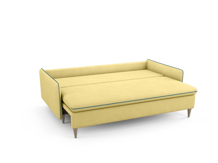 Диван-кровать Ron желтого цвета - купить Прямые диваны по цене 57700.0