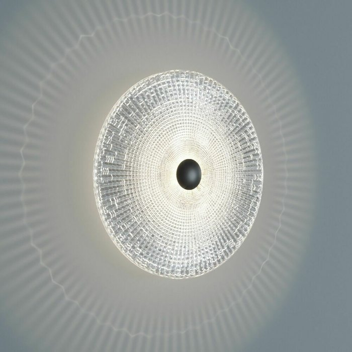 Настенный светодиодный светильник 40033/1 LED черный Titania - лучшие Подвесные светильники в INMYROOM Настенный светодиодный светильник 40033/1 LED черный Titania - лучшие Подвесные светильники в INMYROOM