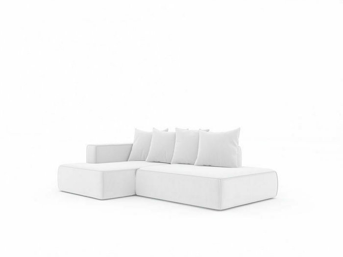 Угловой диван-кровать Норман 240 светло-серого цвета - купить Угловые диваны по цене 132600.0