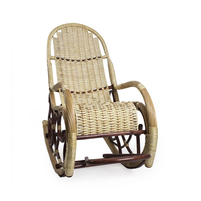Кресло-качалка Калитва из лозы - лучшие Интерьерные кресла в INMYROOM