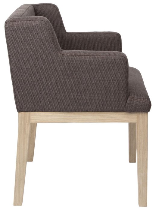 стул с мягкой обивкой и подлокотниками "Hardwood"  - лучшие Обеденные стулья в INMYROOM