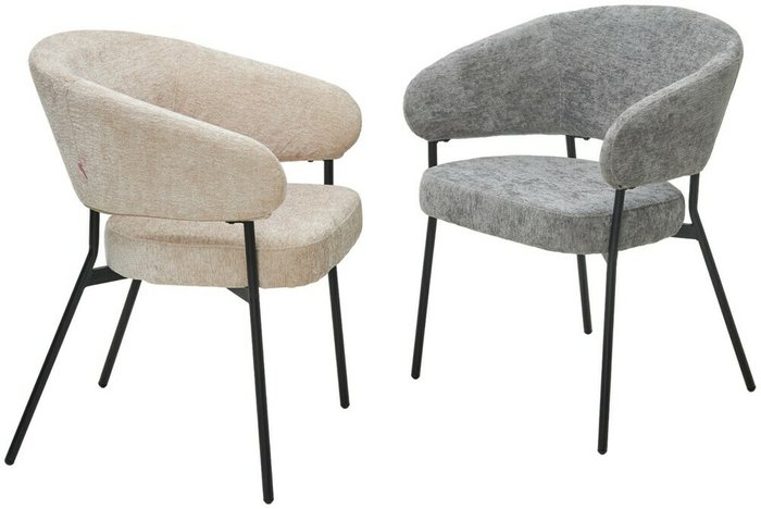 Стул Sage серого цвета - лучшие Обеденные стулья в INMYROOM