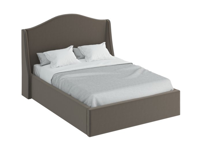Кровать Soul Lift серо-коричневого цвета 160х200