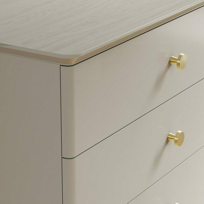 Высокий комод Crystal CR021 светло-серого цвета - лучшие Комоды в INMYROOM Высокий комод Crystal CR021 светло-серого цвета - лучшие Комоды в INMYROOM