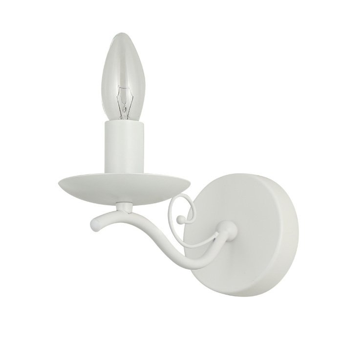 Бра Escada Cantata 2103/1A E14*40W Antique white - купить Бра и настенные светильники по цене 1590 Бра Escada Cantata 2103/1A E14*40W Antique white - купить Бра и настенные светильники по цене 1590