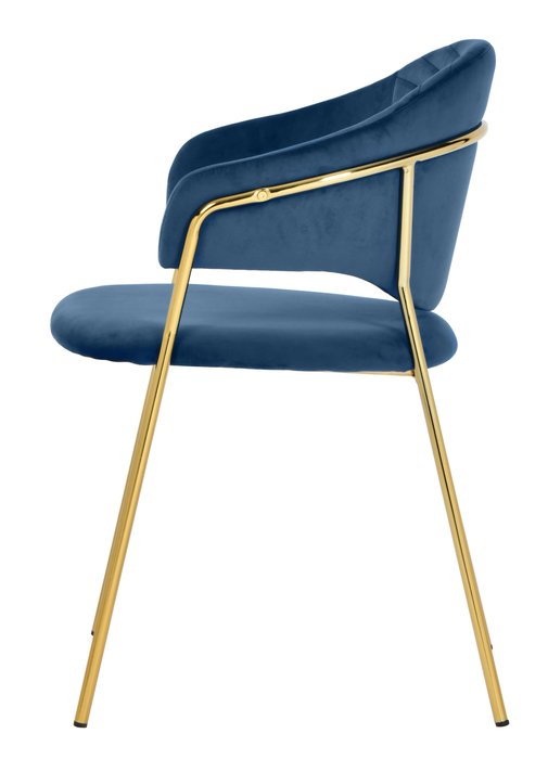 Стул Avatar синего цвета - лучшие Обеденные стулья в INMYROOM