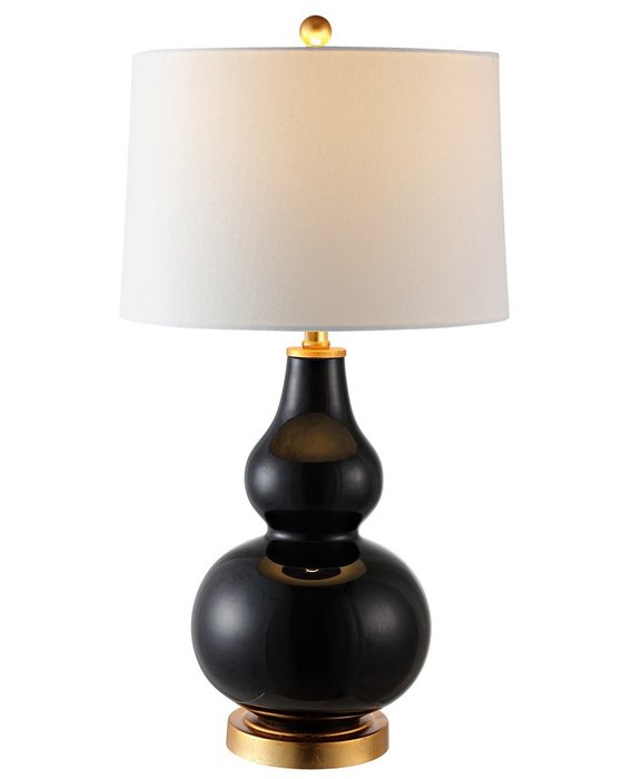 Настольная лампа Мерсер черного цвета - купить Настольные лампы по цене 14560.0