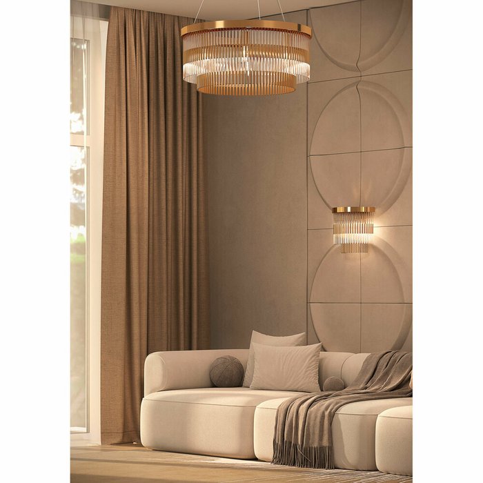 Подвесная люстра Divinare BRILLANTE 6813/17 LM-8 - купить Подвесные люстры по цене 76990.0