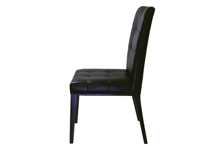 Мягкий стул Barvik черного цвета - лучшие Обеденные стулья в INMYROOM