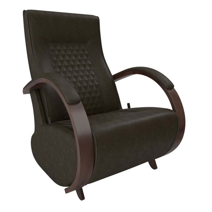 Кресло-глайдер Balance 3 коричневого цвета