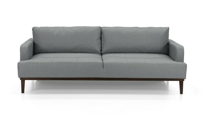 Диван-кровать Бендиго Лайт серого цвета - купить Прямые диваны по цене 61700.0