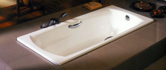 Ванна чугунная ROCA Malibu 170х70 см без отверстия под ручки