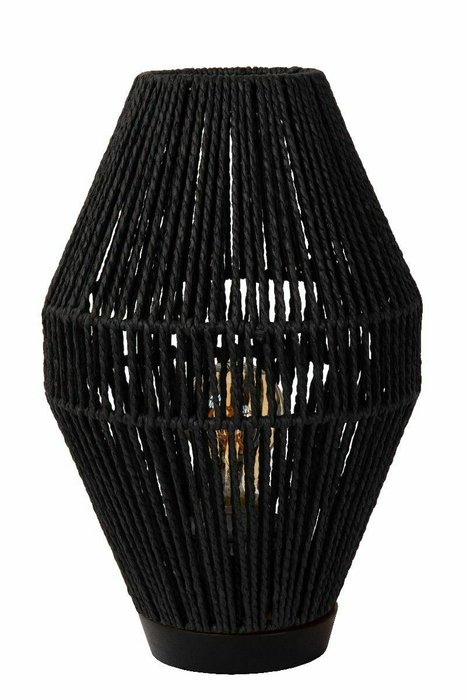 Настольная лампа Cordulle 34543/01/30 (бумага, цвет черный) - купить Настольные лампы по цене 10370.0