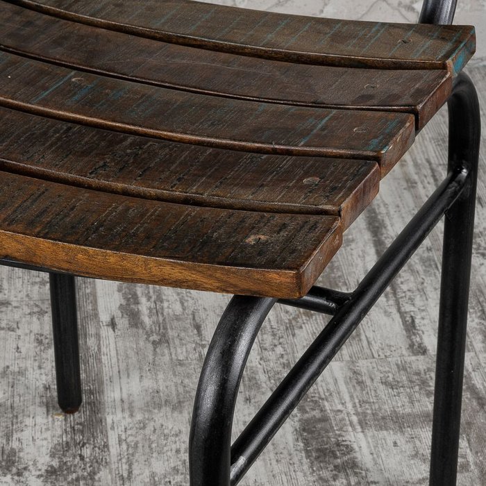 Стул из дерева и металла  - купить Обеденные стулья по цене 13600.0