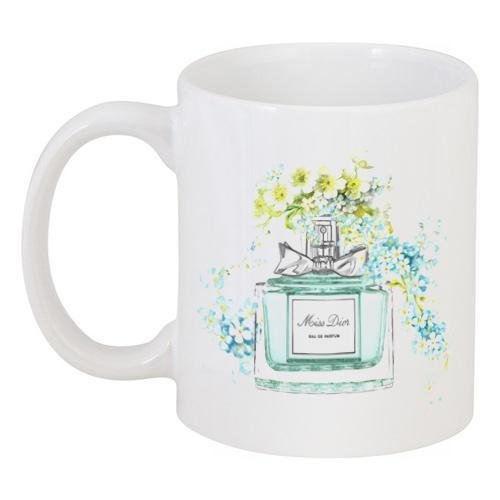 Кружка керамическая Miss Dior с рисунком Кружка керамическая Miss Dior с рисунком