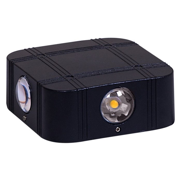 Архитектурный светильник 86007-9.2-004TL LED4*3W BK (металл, цвет черный) - купить Настенные уличные светильники по цене 1020.0 Архитектурный светильник 86007-9.2-004TL LED4*3W BK (металл, цвет черный) - купить Настенные уличные светильники по цене 1020.0