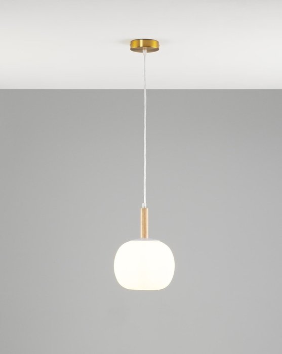 Светильник подвесной Cute с белым плафоном - купить Подвесные светильники по цене 8990.0