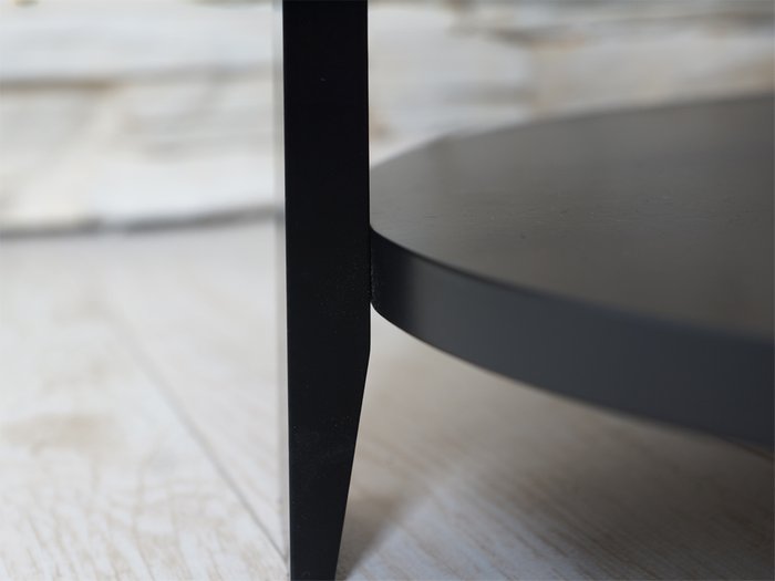 Кофейный стол Jazz черного цвета - купить Кофейные столики по цене 8400.0