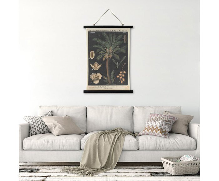 Картина Botanical на льне - купить Декор стен по цене 3500.0