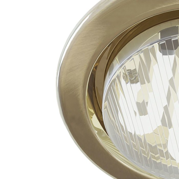 Встраиваемый светильник Metal Modern цвета латунь - купить Встраиваемые споты по цене 220.0