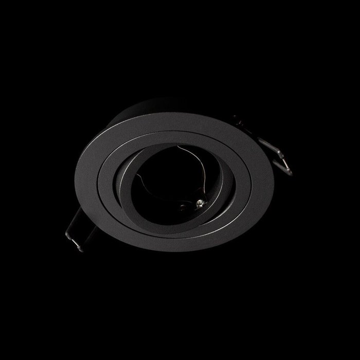 Встраиваемый светильник Hap 10341/B Black (металл, цвет черный) - купить Встраиваемые споты по цене 355 Встраиваемый светильник Hap 10341/B Black (металл, цвет черный) - купить Встраиваемые споты по цене 355
