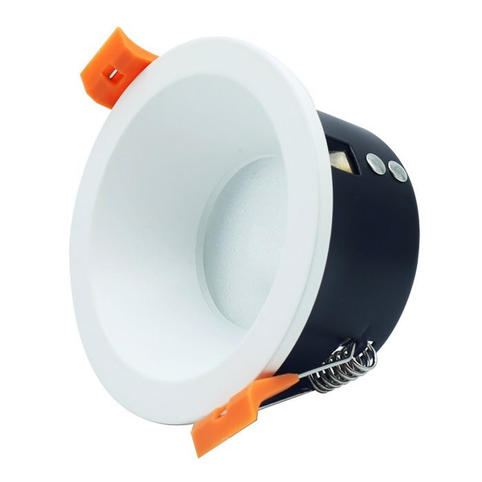 Св-к встр. Белый GU10 1*50W  IP65 D85xH53 220V Без ламп Встраиваемые светильники