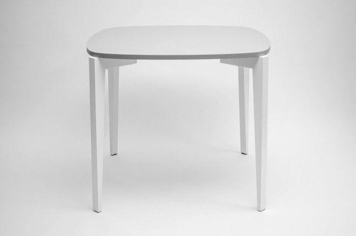 Стол обеденный Smooth Compact с серой столешницей - купить Обеденные столы по цене 29930.0