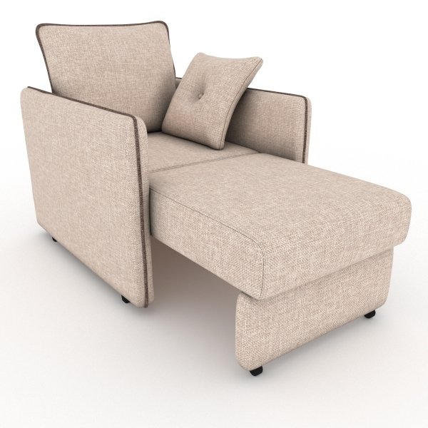 Кресло-кровать Cardinal бежевого цвета - купить Интерьерные кресла по цене 9700.0