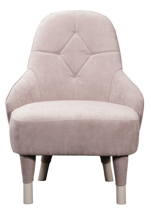 Кресло Emma бежево-розового цвета - купить Интерьерные кресла по цене 9990.0