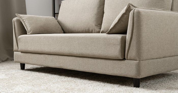 Диван-кровать Макс бежевого цвета  - лучшие Прямые диваны в INMYROOM