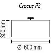 Потолочный светильник TopDecor Crocus Glade P2 01 03g - купить Потолочные светильники по цене 13200.0
