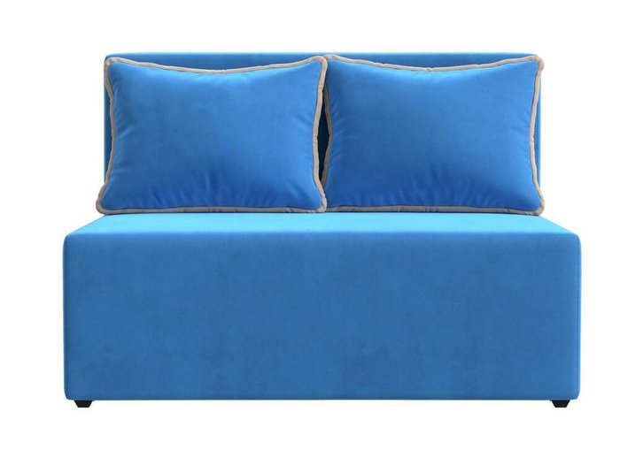 Диван-кровать Лагуна голубого цвета - купить Прямые диваны по цене 28999.0