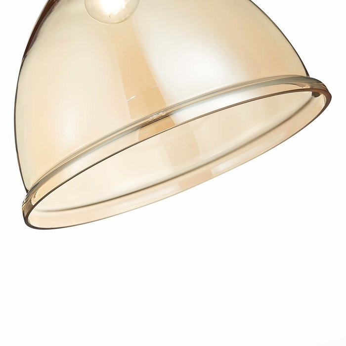 Подвесной светильник Bacchi янтарного цвета - лучшие Подвесные светильники в INMYROOM