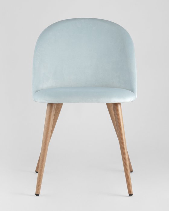 Стул Лион пыльно-голубого цвета - лучшие Обеденные стулья в INMYROOM