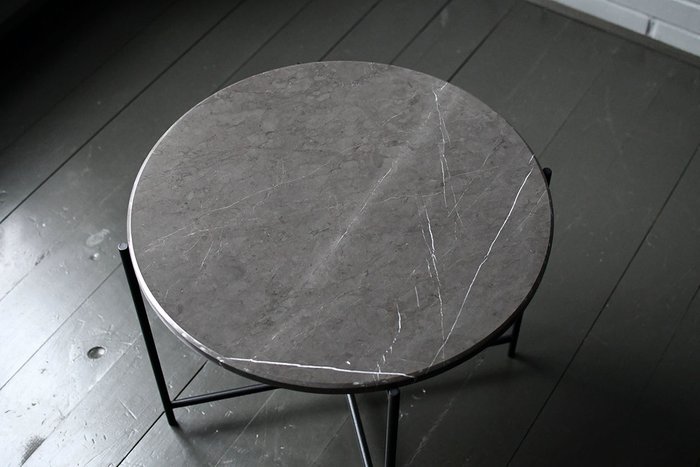 Кофейный стол Marble серого цвета - купить Кофейные столики по цене 22900.0