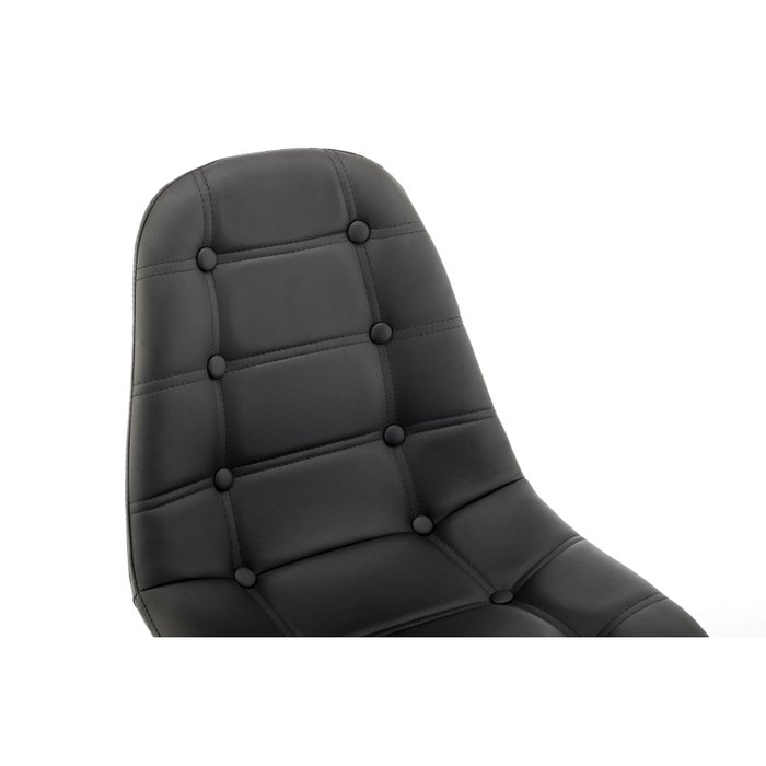 Обеденный стул Kvadro черного цвета - лучшие Обеденные стулья в INMYROOM