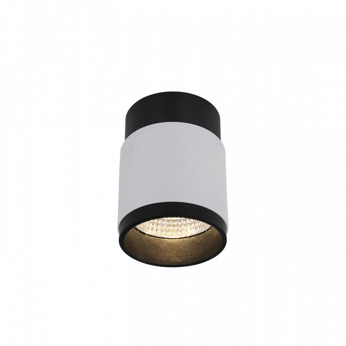 Светильник накладной iLEDEX Delta 1955-10W-3000K-36 BK+WH