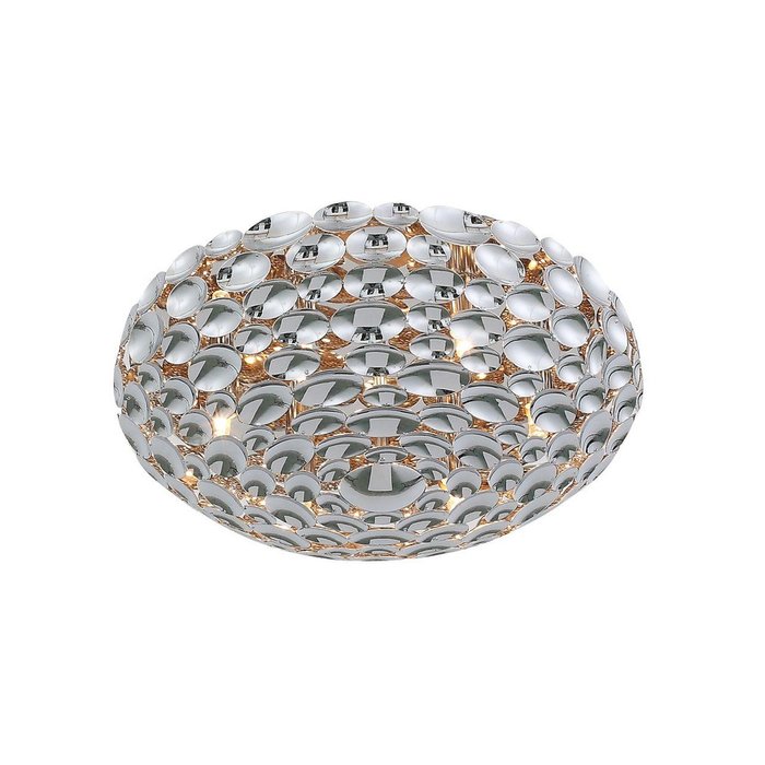Потолочный светильник Maribella серебристого цвета - лучшие Потолочные светильники в INMYROOM
