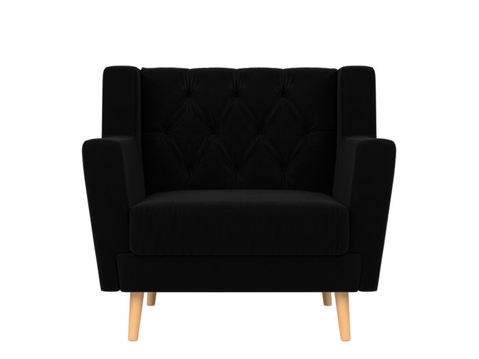 Кресло Брайтон Люкс черного цвета - купить Интерьерные кресла по цене 23999.0