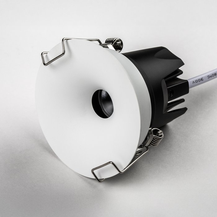 Светильник SPIRA LED 7W 490LM 24G БЕЛЫЙ 2700K - купить Встраиваемые споты по цене 4499.0 Светильник SPIRA LED 7W 490LM 24G БЕЛЫЙ 2700K - купить Встраиваемые споты по цене 4499.0
