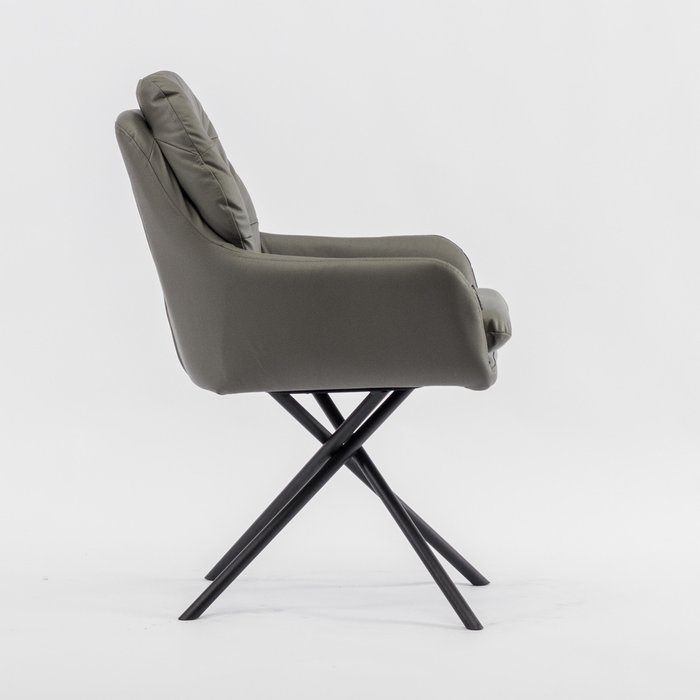 Стул Бристоль серого цвета - лучшие Офисные кресла в INMYROOM
